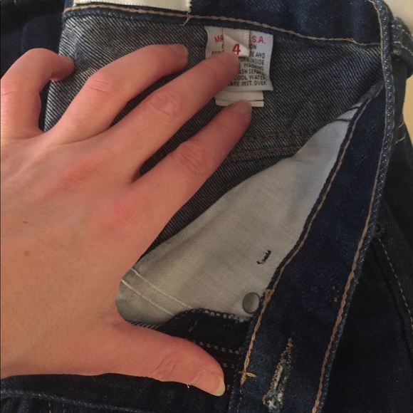 Calvin Klein vintage deep-wash high-waist - Picture 3 of 7